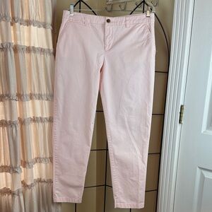 GAP Soft Pink Broken In Straight Khakis Chinos Pants Size 10
